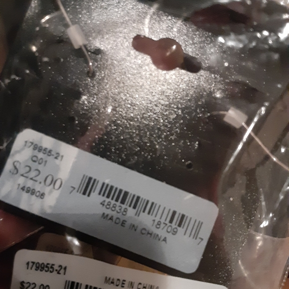 Earrings Guess - gold and silver-tone with rhinestone. - Picture 3 of 5